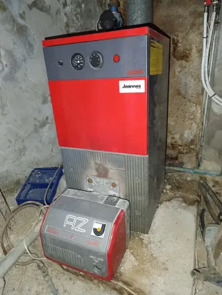 Caldera Gasoil juannes Roja/Gris