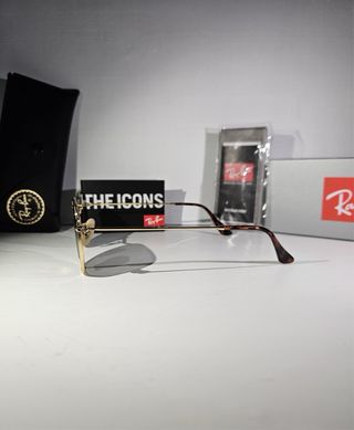 Occhiali Ray Ban Hexagonal Oro Lenti Verdi