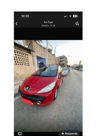 Peugeot 207 con la culata averiada