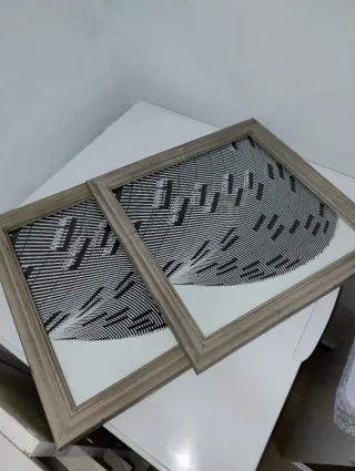 Quadri in legno e vetro