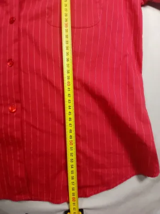 Camisa Ana Sebastian Rayas Rojas Talla 46