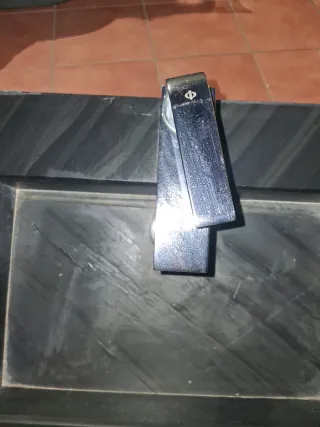 Mueble de baño metal con piedra pizarra