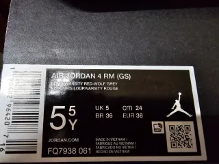 Nike Air Jordan Scarpe Uomo Nero Rosso