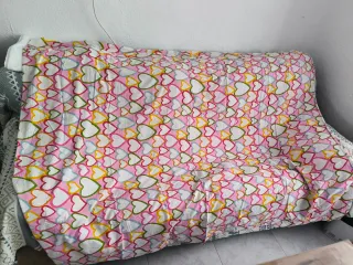 Funda nórdica infantil corazones