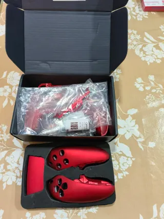 Carcasa PS5 Digital 30 Aniversario + carcasa Mando