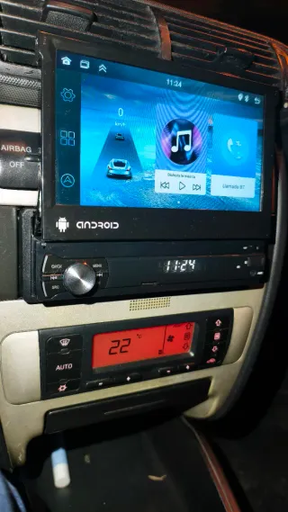 Radio 1 DIN Android Auto Pantalla
