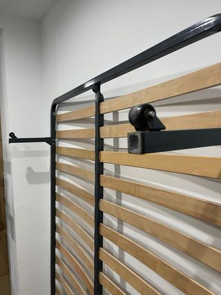 Somier Doble 135cm Metal y Madera