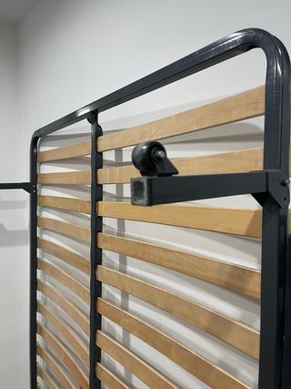 Somier Doble 135cm Metal y Madera