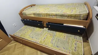 Cama nido doble con 2 cajones