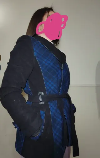 Cappotto corto donna con cappuccio