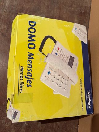 Teléfono fijo Telefonica negro