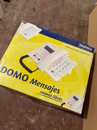 Teléfono fijo Telefonica negro