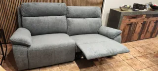 Sofá 3 plazas relax manual 2 asientos