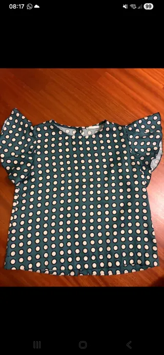 Maglia a pois donna