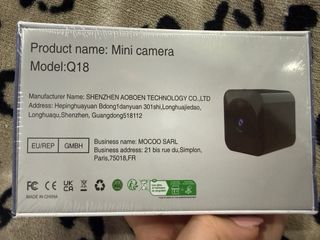 Mini Cámara Q18 WiFi Interior