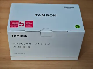 Objetivo Tamron 70-300mm F/4.5-6.3 Sony E