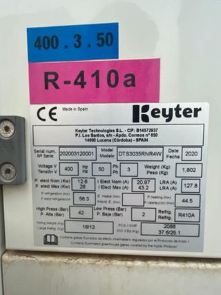 Deshumidificador industrial para piscinas