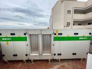 Deshumidificador industrial para piscinas