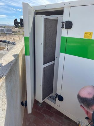 Deshumidificador industrial para piscinas