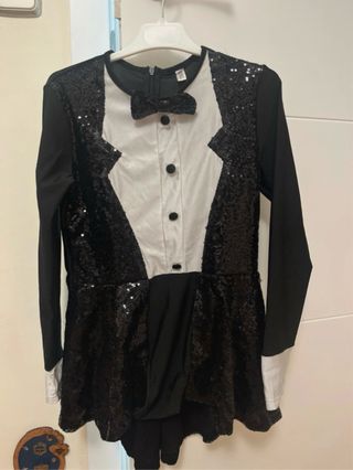 Maillot patinaje negro