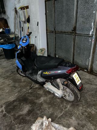 Moto Longjia QT50 Azul