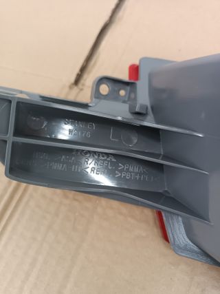 Antiniebla HR-V Honda trasero piloto defensa HRV L