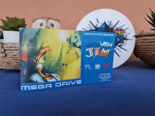 Manual Earthworm Jim Mega Drive Sega Mega Drive