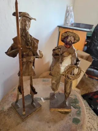 Colgador metálico vintage