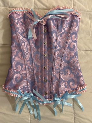 Disfraz Rapunzel Corsé y Falda Morados