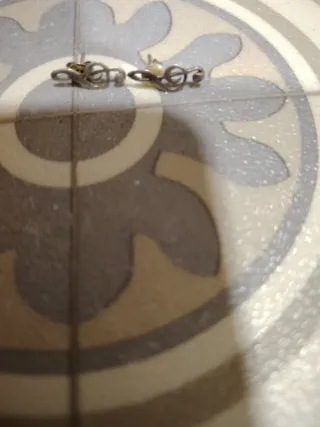 Pendientes nota musical plata925