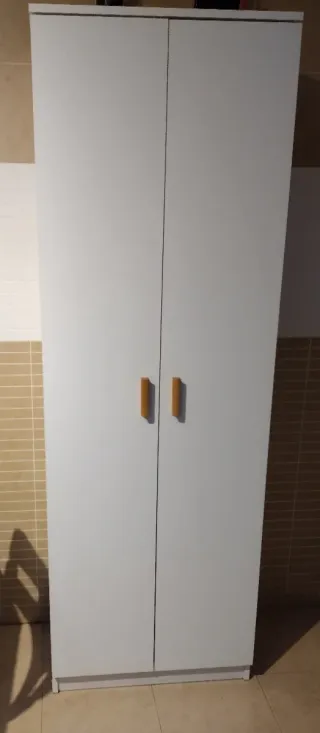 Alacena Mueble Cocina Blanco Naranja