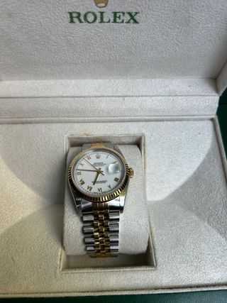 Reloj caballero Rolex datejust 36 acero y oro
