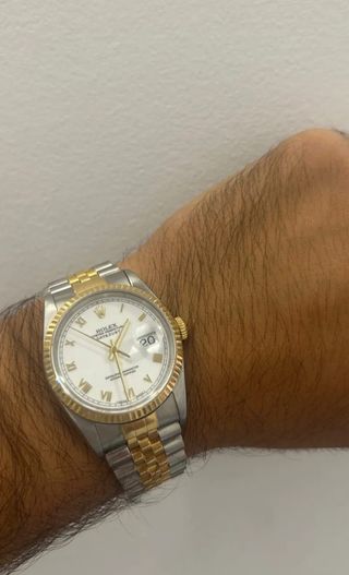 Reloj caballero Rolex datejust 36 acero y oro