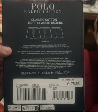 Polo Ralph Lauren Calzoncillos Algodón Clásicos