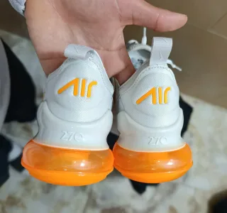 Nike Air Max 270 Gris Naranja