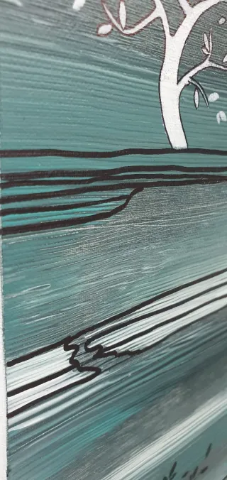 Quadro Fluid Art 30x40 cm