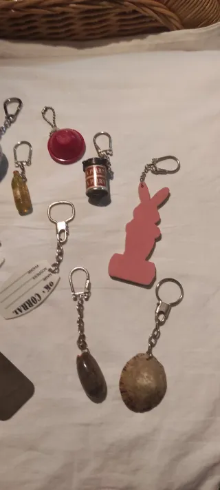 Llaveros Varios Temáticos lote de 12,marcas varias