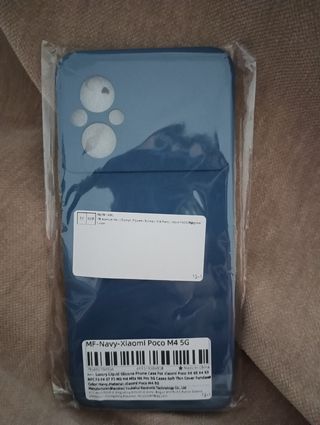 Funda Xiaomi Poco M4 5G Azul Petróleo, a estrenar