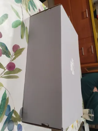 Caja Nike Air Force 1 Talla 42 Gris