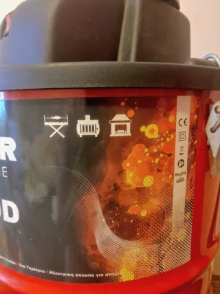 Aspirador de cenizas Aspiradora chimenea barbacoa