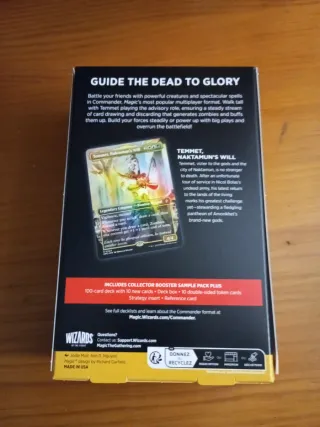 Mazo Commander Magic Eternal Might Sellado ingles