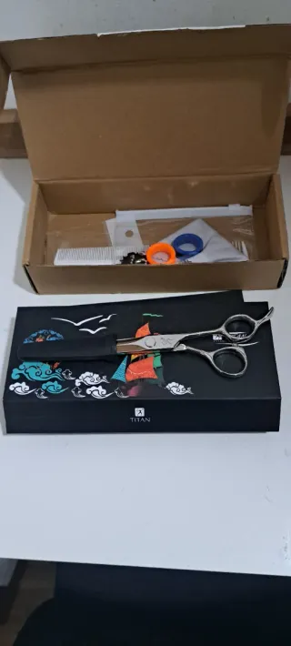 Tijeras de barbería profesionales