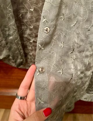 Camisa gris vintage - talla S