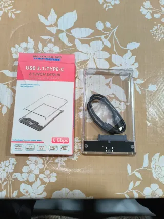 Carcasa Externa USB 3.1 SATA III 2.5