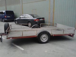 Remolque plataforma para 2 Quads