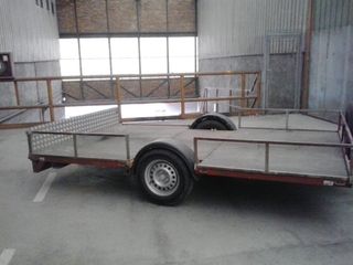 Remolque plataforma para 2 Quads