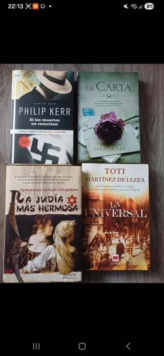 Lote novela y novela historica