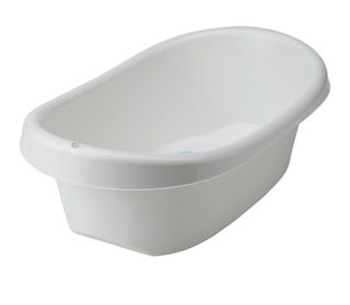 Bañera de bebé blanca