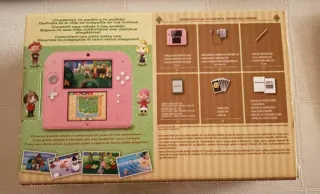 Nintendo 2DS Rosa Edición Animal Crossing + funda