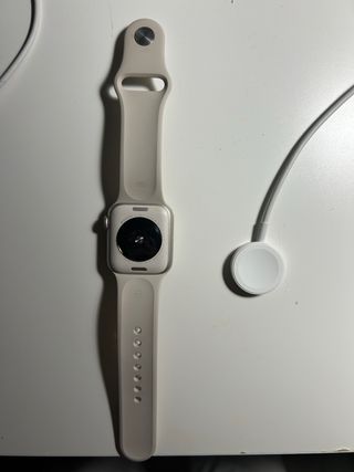 Apple Watch Beige/Plata